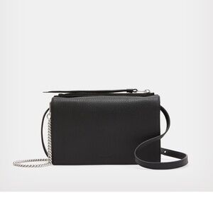 Allsaints Fetch Chain Wallet Crossbody Bag